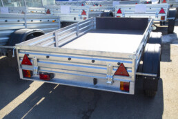 Transportmachines of aanhangwagens huren